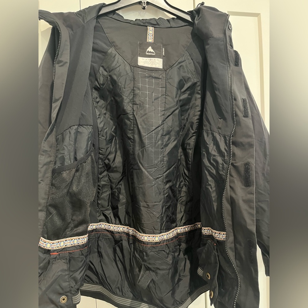 NWT Burton Eastfall Women's Black Insulated Ski Snowboard Parka - Picture 8 of 12